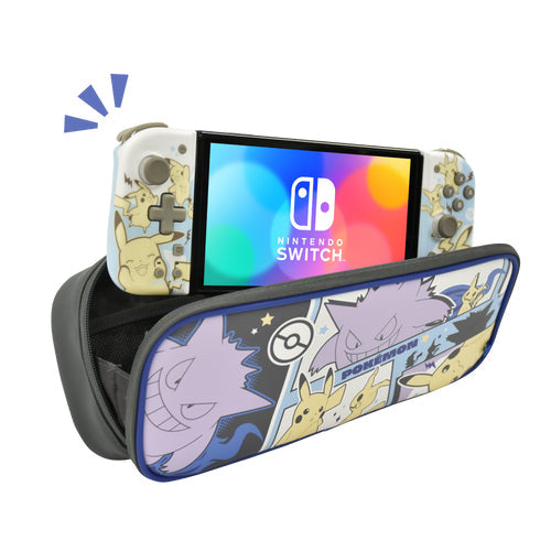HORI Cargo Pouch Compact - Pikachu, Gengar &amp; Mimikyu