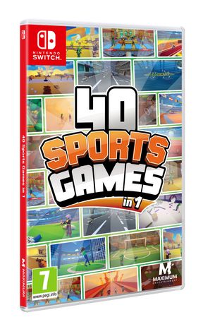 40 Sports Games in 1 Nintendo Switch – Emballage