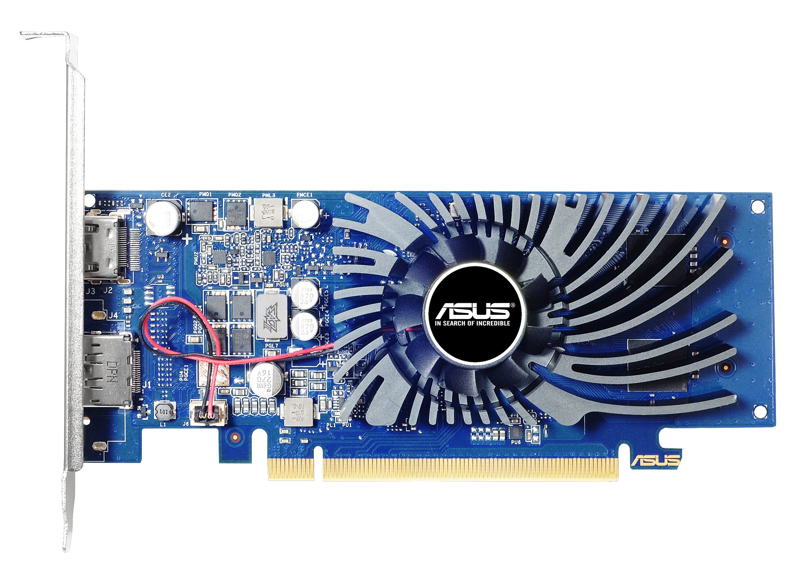 ASUS GeForce GT 1030 2GB GDDR5 (med Lågprofilfäste) (GT1030-2G-BRK)