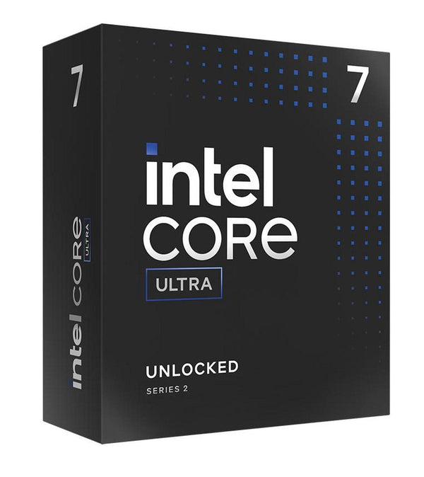 Intel Core Ultra 7-265KF Arrow Lake-processor - 5,5 GHz 20-kärnig - LGA1851 - Intel-paketerad utan kylfläns/fläkt