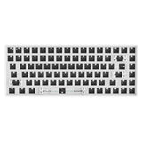 Sharkoon SKILLER SGK50 S3 Barebone White 75% Hot-Swap RGB 1000Hz USB-C Mechanical Gaming Keyboard Sharkoon