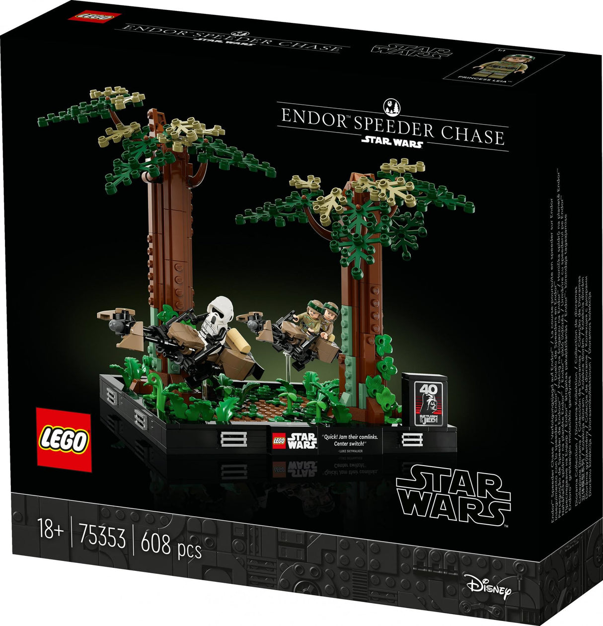 LEGO Star Wars - Endor™ Speeder Chase Diorama (75353)