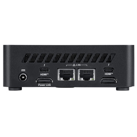 MSI Cubi NUC AI 1UMG-063EU – porte på bagsiden
