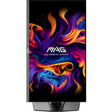MSI MAG 272UP QD-OLED X24 – 26,5″ gamingskærm, 3840 × 2160, 240 Hz – skærmen vendt lodret