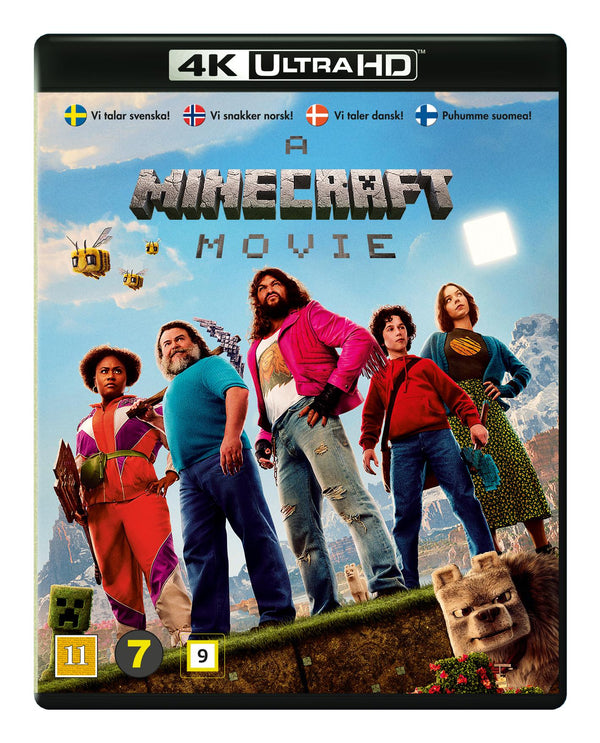 EN MINECRAFT-FILM - 4K Blu-Ray