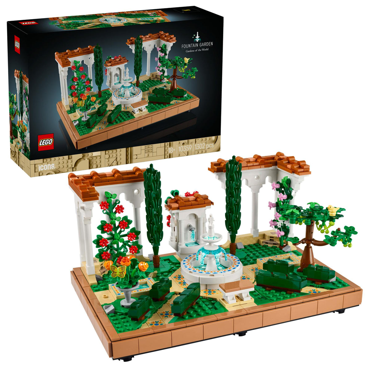 LEGO 10359 Icons Fountain Garden LEGO