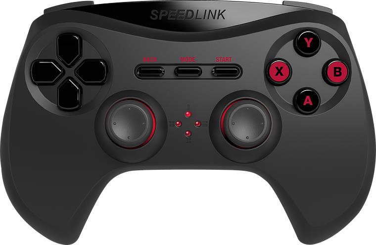 SpeedLink Strike NX Gamepad trådlös för PC/Svart