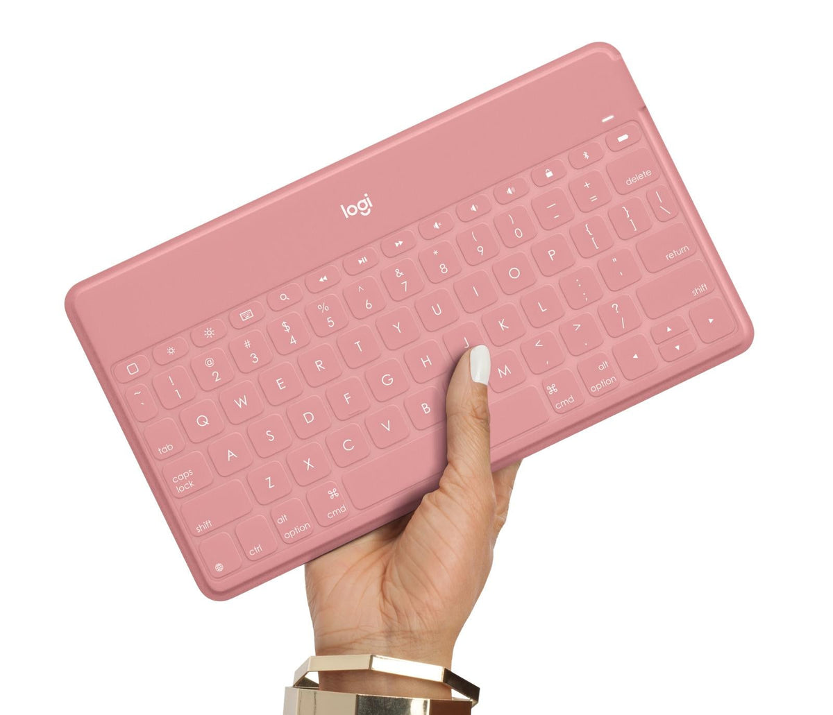 Logitech - Keys-To-Go - Pink (Nordic) Logitech