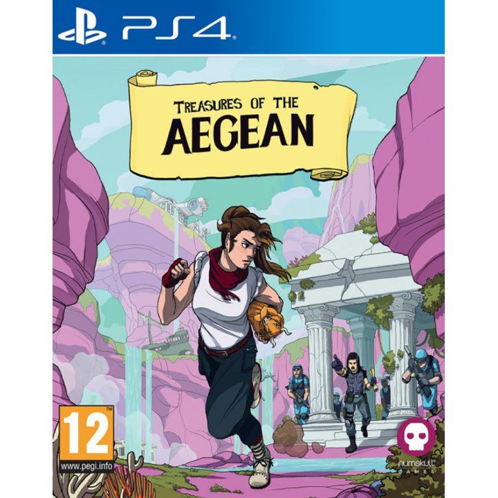 Treasures of the Aegean – PlayStation 4 – spilomslag