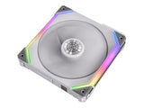 Lian Li UNI FAN SL120 RGB PWM Fläkt - Vit - 120 mm
