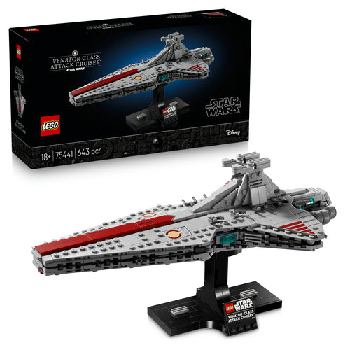 LEGO 75441 Star Wars Venator-Class Attack Cruiser, Construction Toy Lego
