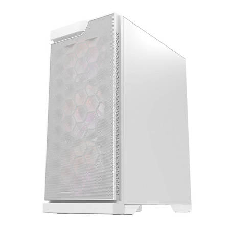 Darkflash DK361 Datorfodral + 4 Fläktar (vit)