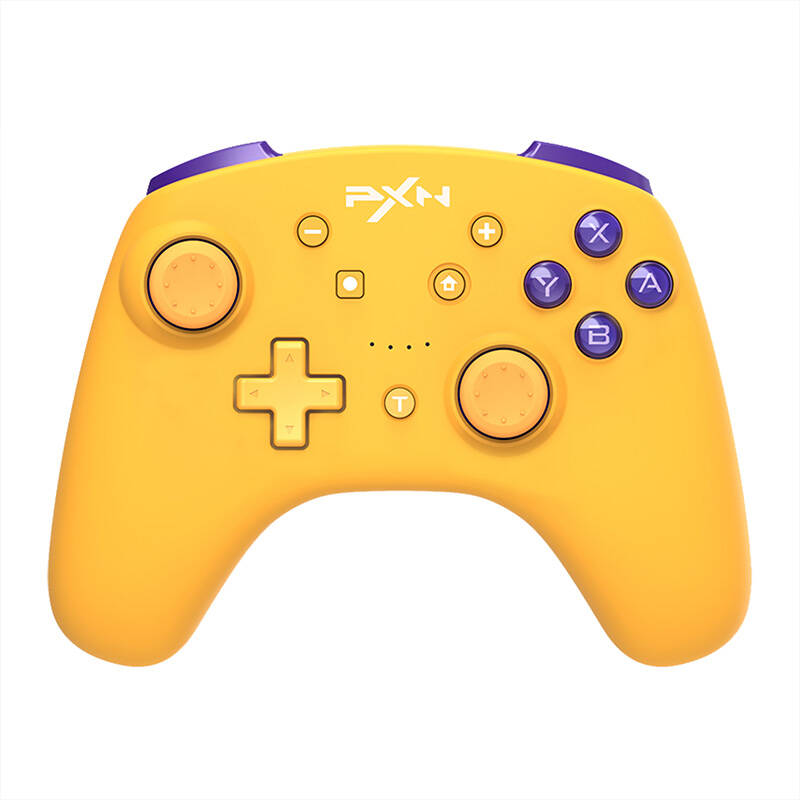 Trådlös Gamepad NSW PXN-9607X HALL (gul)