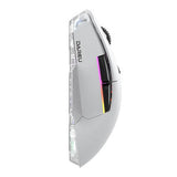 Trådlös Spelmus + Laddningsdocka Dareu A955 RGB 400-12000 DPI (vit)
