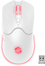 Speedlink - VELOX Rechargeable RGB Wireless Gaming Mouse - White Speedlink