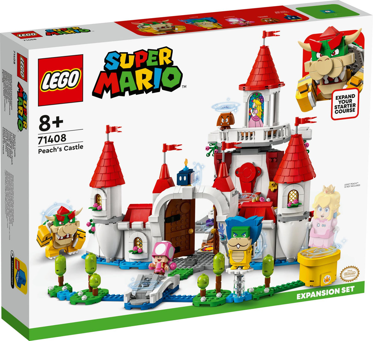 LEGO Super Mario - Peach&#039;s Castle Expansion Set (71408)