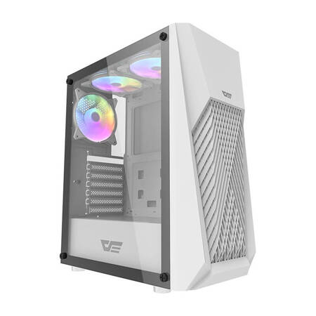 Datorfodral Darkflash DK150 Med 3st Fläktar (vit)