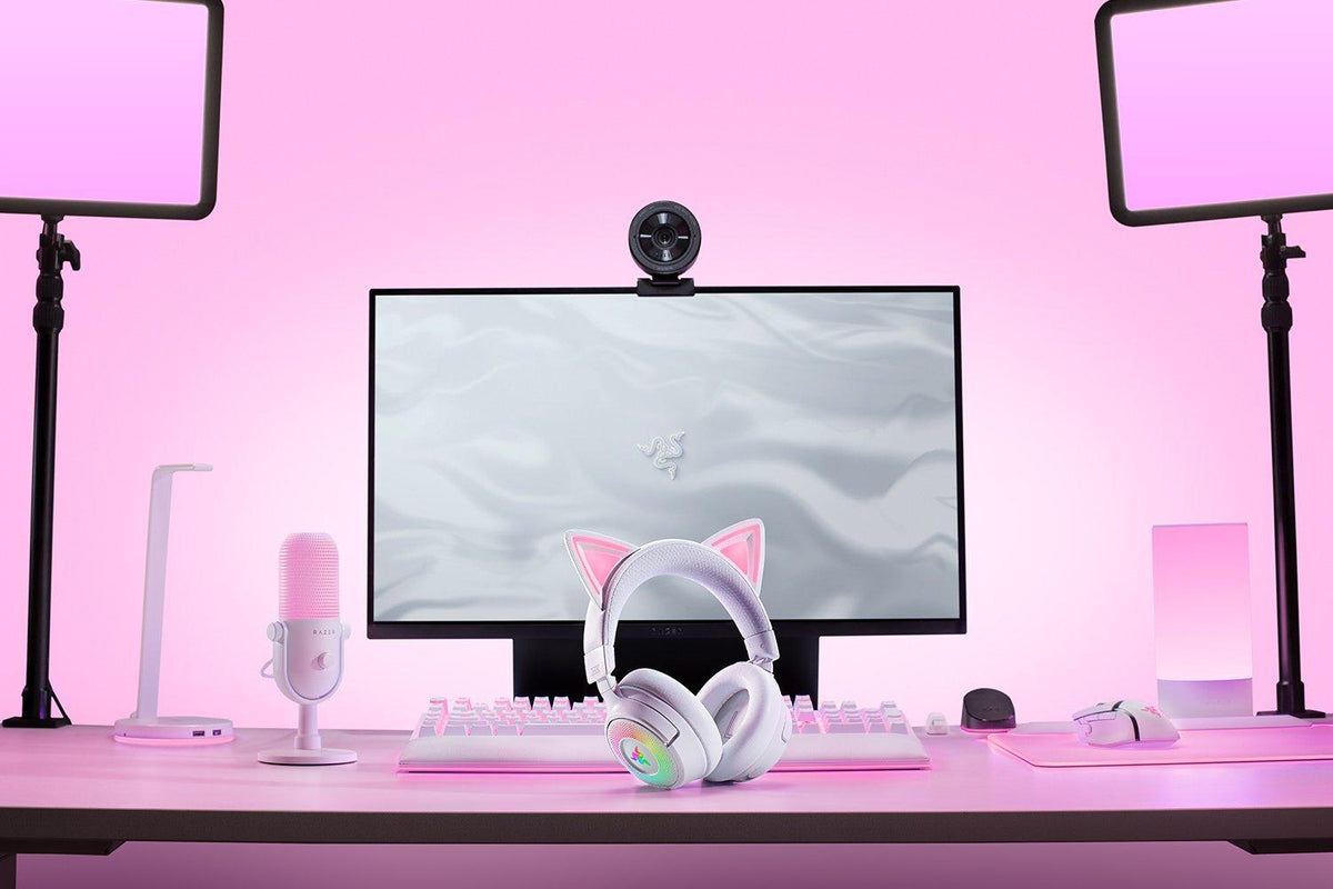 Razer - Kraken Kitty V3 Pro - White Razer