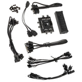 Lian Li ST120 RGB PWM fläktar 3-Pack + Controller- Vit - 120mm