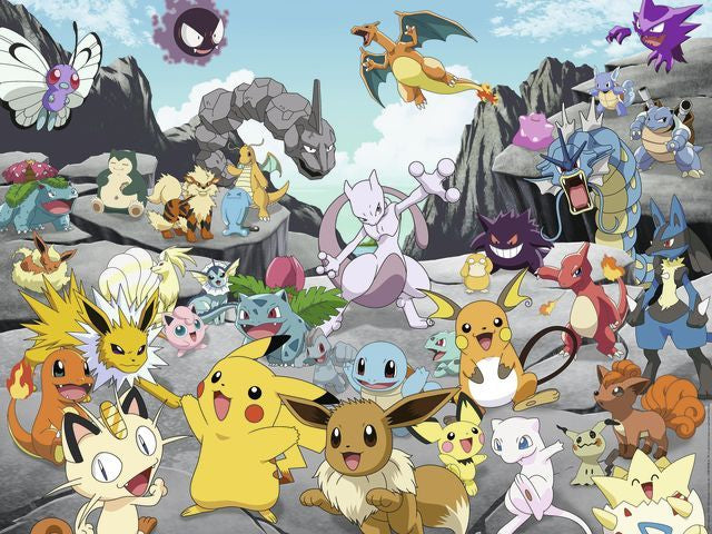 Ravensburger - Pussel 1500 Bitar - Pokémonklassiker
