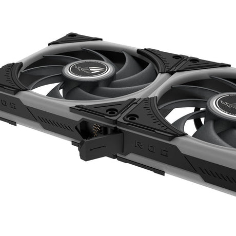 ASUS ROG Eurux GR120 ARGB Fan Single Pack – nærbillede af produktets detaljer (vinkel 3)