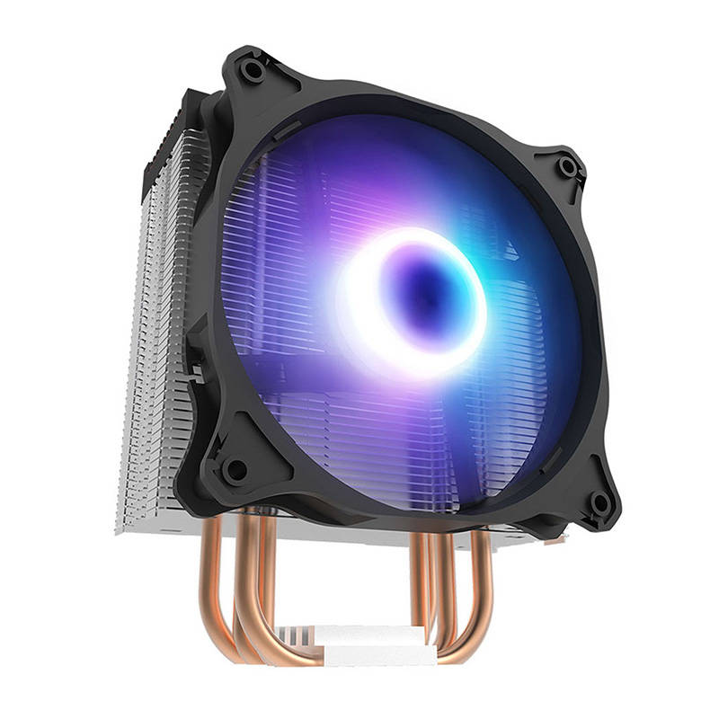 CPU Aktiv Kylning Darkflash Darkair LED (kylfläns + Fläkt 120x120) Svart