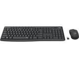 Logitech - MK295 Silent Wireless Combo Keyboard & Mouse set - Nordic Layout Logitech