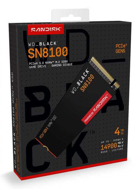 WD Black SN8100 4TB SSD M.2 2280 SanDisk