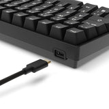 Sharkoon SKILLER SGK50 S3 PBT (black, DE layout, Gateron G Pro 3.0 Yellow) Sharkoon