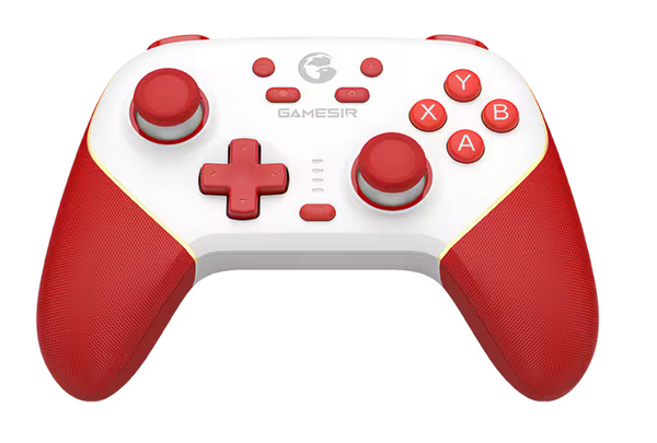 GameSir T4n Pro Multiplattform Gamepad Röd & Vit (Hall-Effect Sticks) 