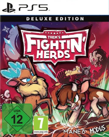 Them's Fightin' Herds (Deluxe Edition) (DE/Multi in Game) Maximum Games