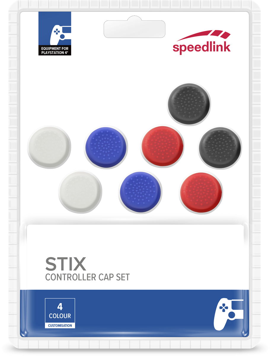 STIX Controller Cap Set - För PS5/PS4/Switch Multicolor
