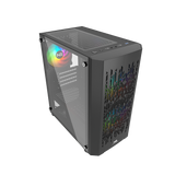 Nordic Gaming Fenris RGB Mini Tower Micro-ATX - Svart