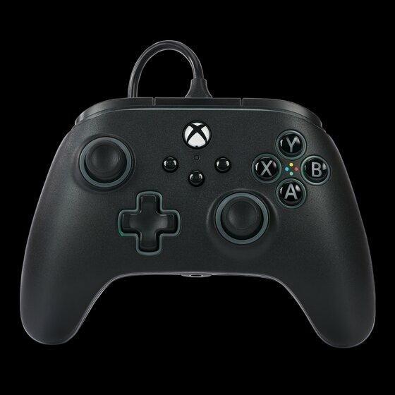 PowerA Advantage kabelansluten handkontroll - Xbox Series X/S - med Lumectra + RGB LED-remsa - svart