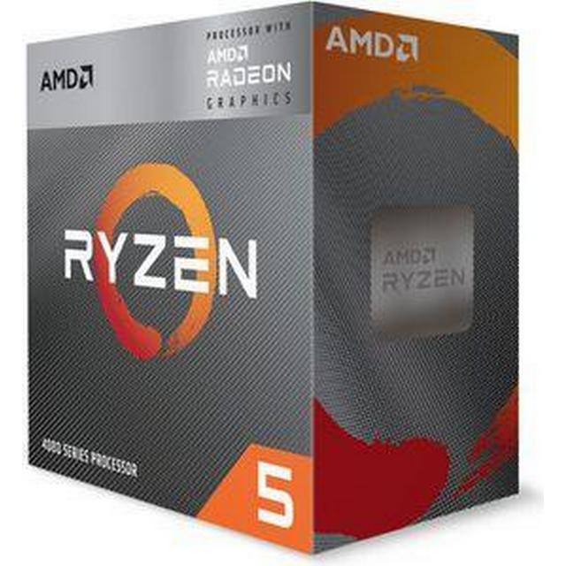 AMD CPU Ryzen 5 4600G 3,7 GHz 6 kärnor AM4