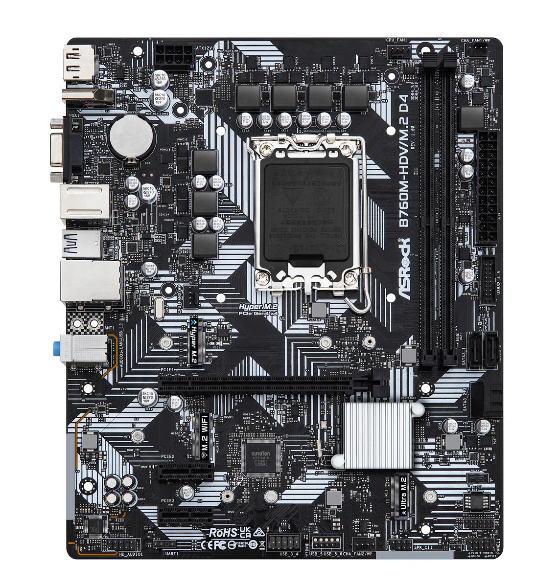 ASRock B760M-HDV/M.2 DDR4