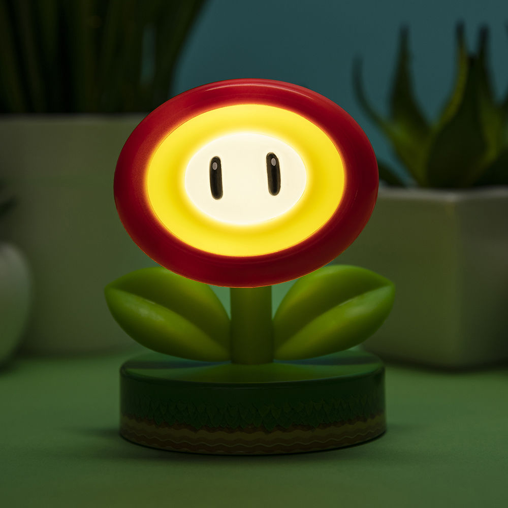 Lampikoner Super Mario Fire Flower 12 Cm