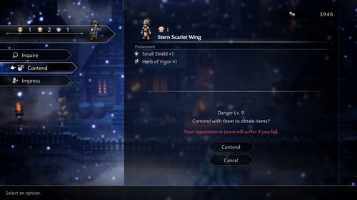 Octopath Traveler Zero (0) – PlayStation 5 – skærmbillede fra spillet