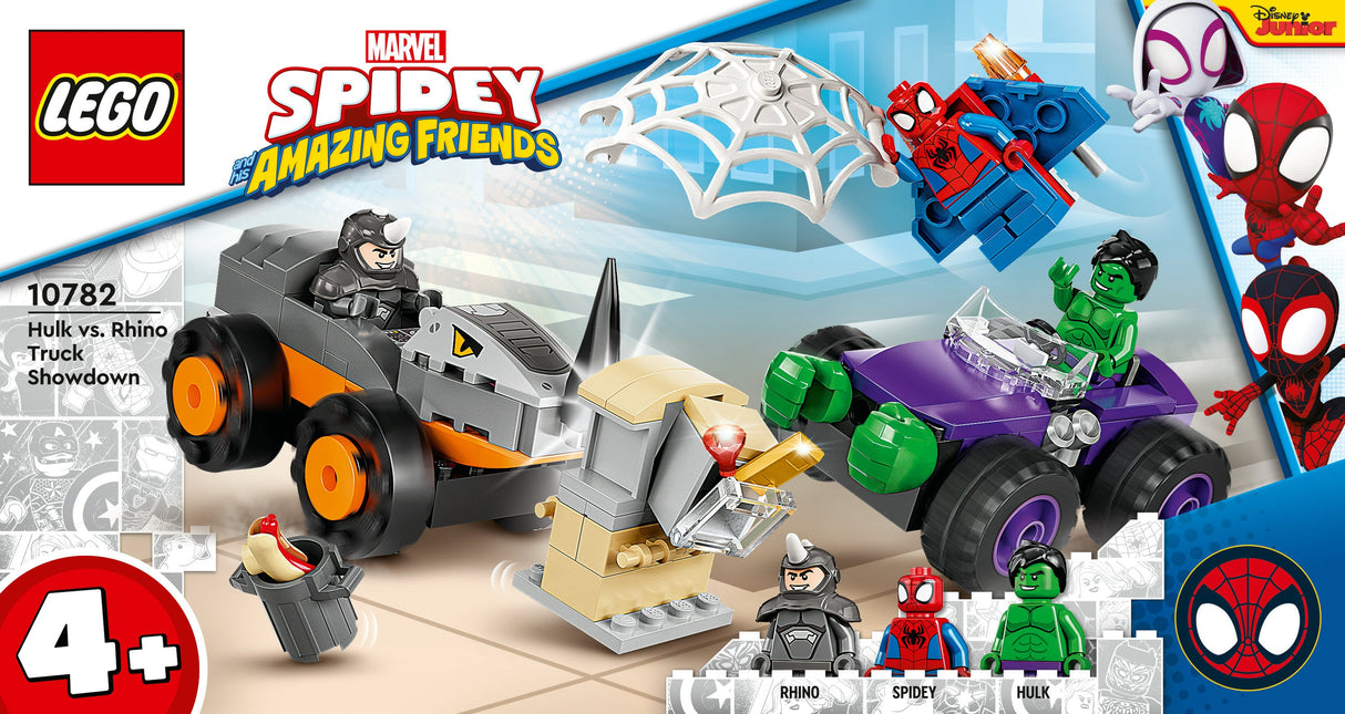 LEGO 4+ Hulks And Rhino&#039;s Truck Duell - 10782
