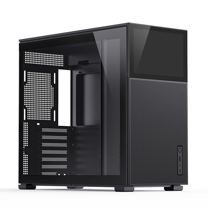 Jonsbo D41 MESH Screen ATX-fodral, Härdat Glas - Svart