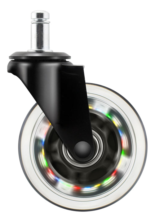 Deltaco Gaming RGB Caster Gaming Stol