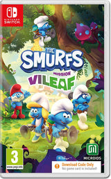 The Smurfs: Mission Vileaf (Code in a Box) – omslag til Nintendo Switch