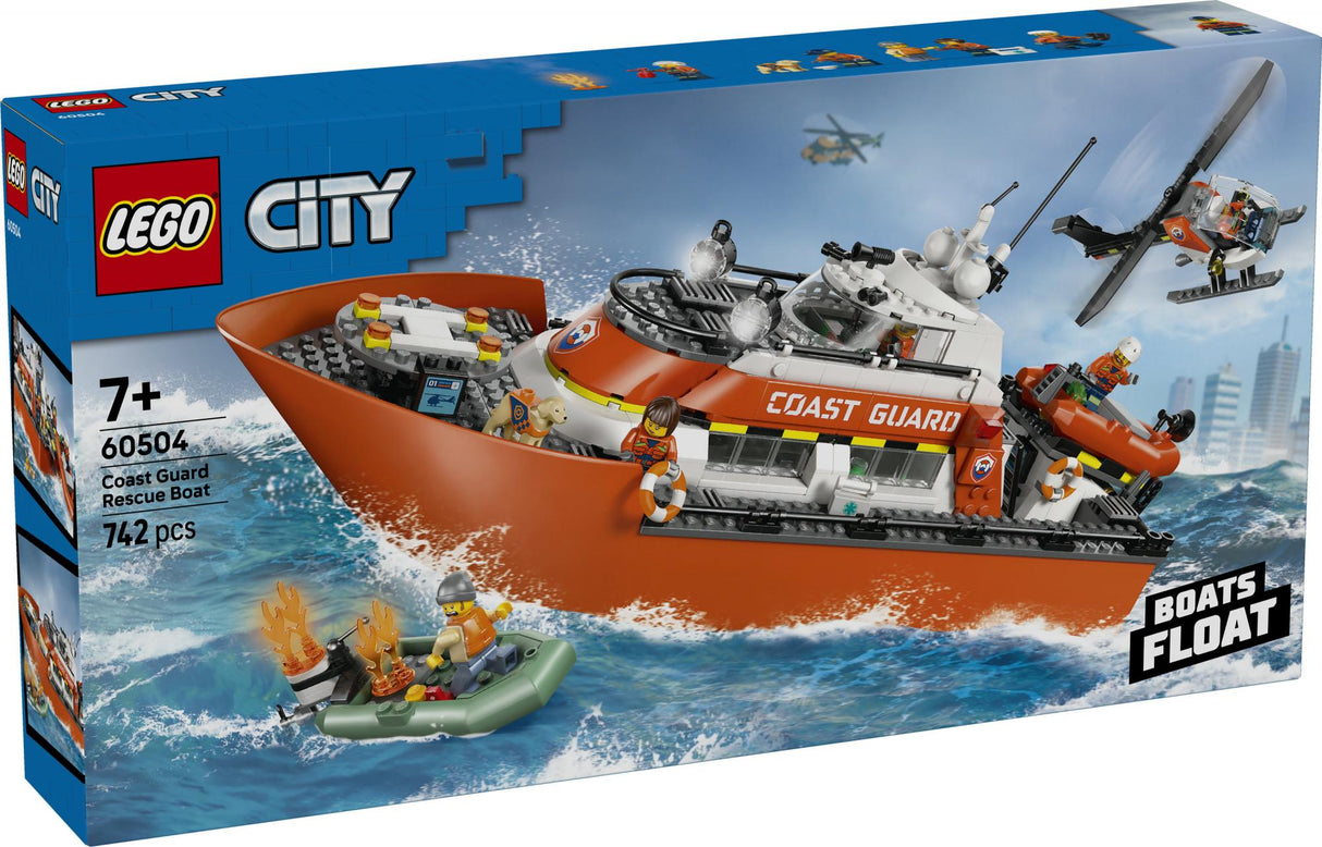 LEGO - LEGO City - Coast Guard Rescue Boat & Helicopter (60504) LEGO