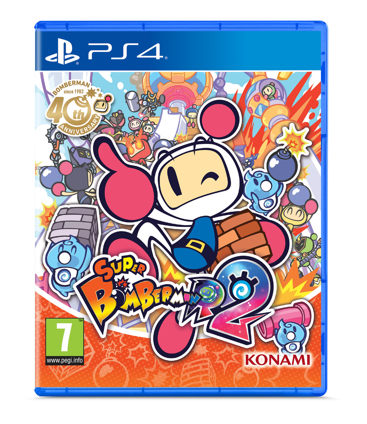 Super Bomberman R 2 – PlayStation 4 – spilomslag