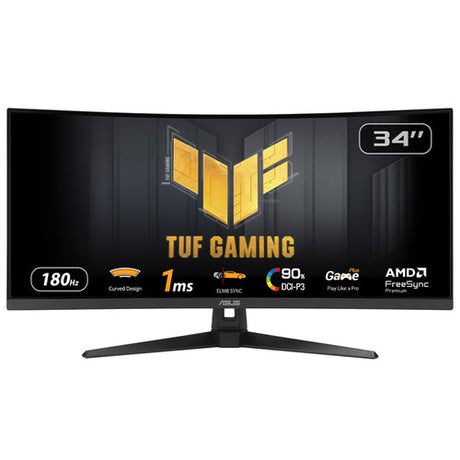 ASUS TUF Gaming VG34VQ3B – skærm – Sort
