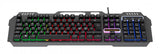 DK130 Membrane Gaming keyboard with Rainbow backlight deltaco_gaming