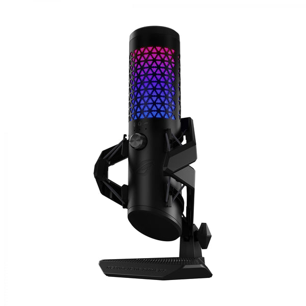 ASUS ROG CARNYX Professionell Kardioid Kondensator USB Gamingmikrofon med RGB - Svart