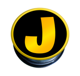 GoldenJ-logotyp Pop-hållare