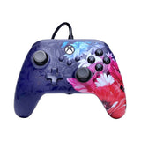 PowerA Advantage Plus kablet controller – Night Blossom – Xbox/PC – skråt forfra