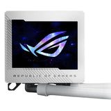 ASUS ROG RYUJIN III 360 ARBG WHITE Ed. AiO Water Cooler w. 3.5" LCD, 3x120mm ROG ARGB MD Fans 2200 ASUS